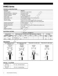 91MCE16-P1T Datasheet Page 2