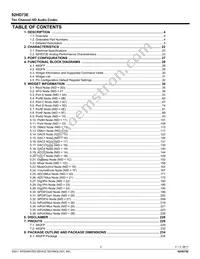 92HD73E2X5NDGXC1X8 Datasheet Page 2