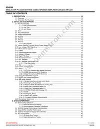 92HD99B3X5NDGIWCX8 Datasheet Page 3