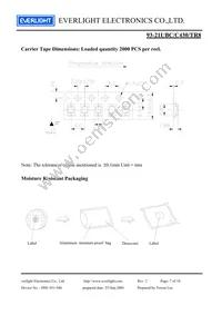 93-21UBC/C430/TR8 Datasheet Page 7