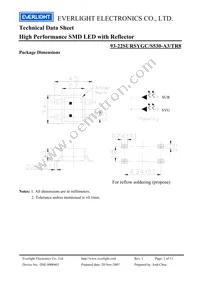 93-22SURSYGC/S530-A3/TR8 Datasheet Page 2