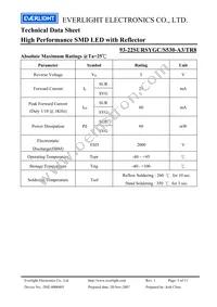 93-22SURSYGC/S530-A3/TR8 Datasheet Page 3