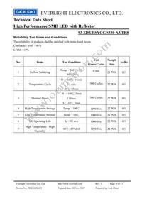 93-22SURSYGC/S530-A3/TR8 Datasheet Page 9