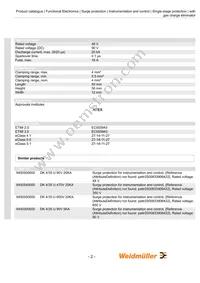 9400400000 Datasheet Page 2