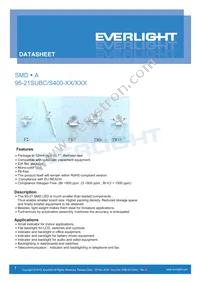 95-21SUBC/S400-A4/TR10 Datasheet Cover
