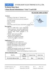 95-21SUBC/S400-A6/TR10 Datasheet Cover