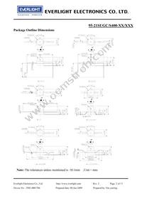 95-21SUGC/S400-A4/TR9 Datasheet Page 2