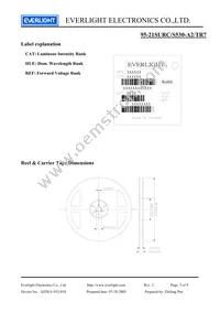 95-21SURC/S530-A2/TR7 Datasheet Page 5