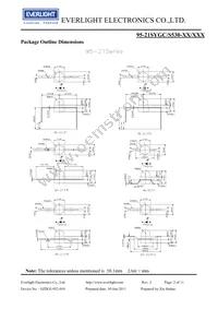 95-21SYGC/S530-E2/TR10 Datasheet Page 2