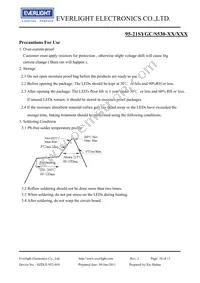 95-21SYGC/S530-E2/TR10 Datasheet Page 10