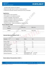 95-21UYC/S530-A3/TR10 Datasheet Page 2