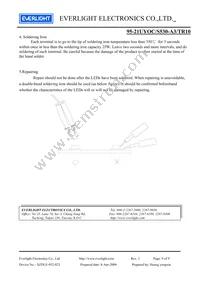 95-21UYOC/S530-A3/TR10 Datasheet Page 9