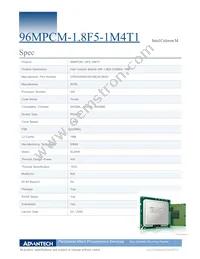 96MPCM-1.8F5-1M4T Datasheet Cover
