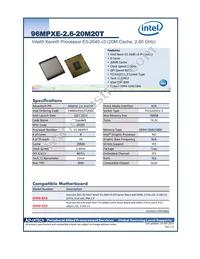 96MPXE-2.6-20M20T Datasheet Cover