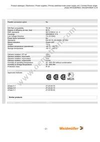 9918840024 Datasheet Page 2