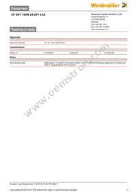 9925340024 Datasheet Page 3