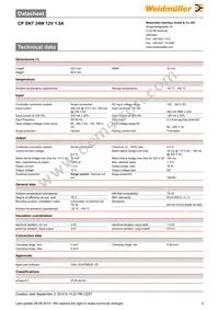 9928890012 Datasheet Page 2