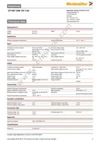 9928890015 Datasheet Page 2