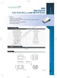 9H03270049 Datasheet Cover