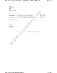 9P960AFLF Datasheet Page 2