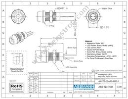 A-LED8-1RAAS-MR7-1 Datasheet Cover