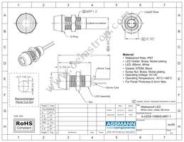 A-LED8-1WBAS-MR7-1 Datasheet Cover