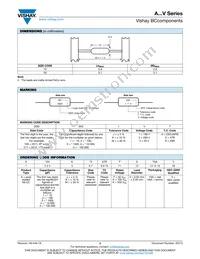 A102K15X7RH5TAAV Datasheet Page 2