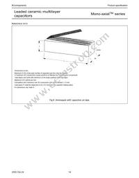 A103M15Z5UF5TAA Datasheet Page 14