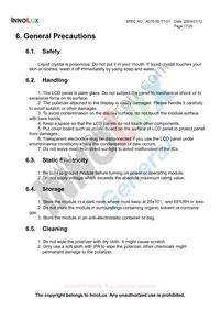 A13-LCD7-TS Datasheet Page 20