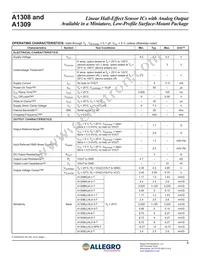 A1309LUA-9-T Datasheet Page 4