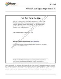 A1334LLETR-DD-T Datasheet Cover