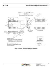 A1334LLETR-DD-T Datasheet Page 19