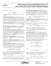 A1351KKTTN-T Datasheet Page 10