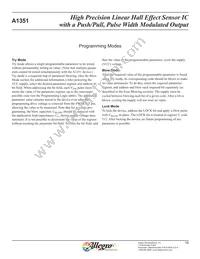 A1351KKTTN-T Datasheet Page 19