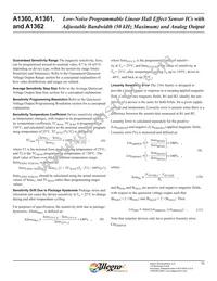 A1360LKTTN-T Datasheet Page 12