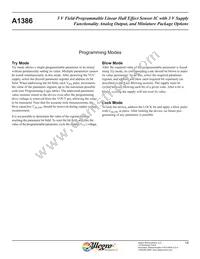 A1386LLHLX-T Datasheet Page 15