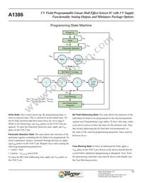 A1386LLHLX-T Datasheet Page 16