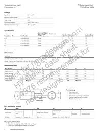 A1635-2R5475-R Datasheet Page 2