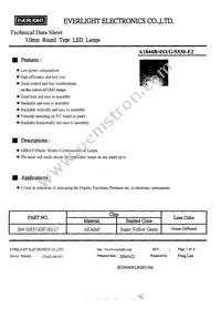 A1844B/4SYG/S530-E2 Datasheet Page 2