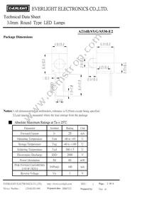 A214B/SYG/S530-E2 Datasheet Page 2