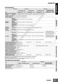 A22E-MK Datasheet Page 6