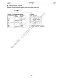 A22K-3MC Datasheet Page 2