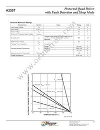 A2557SLBTR-T Datasheet Page 3