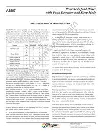 A2557SLBTR-T Datasheet Page 7