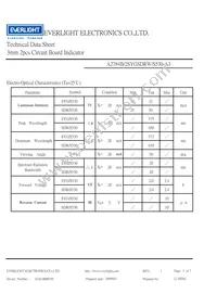 A2784B/2SYGSDRW/S530-A3 Datasheet Page 3