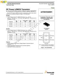 A2T09VD300NR1 Datasheet Cover