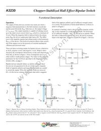 A3230LLHLT-T Datasheet Page 8