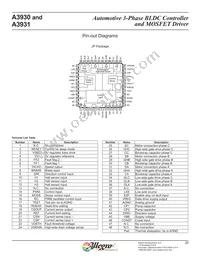 A3931KJP-T Datasheet Page 20