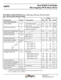 A3973SLBTR-T Datasheet Page 5