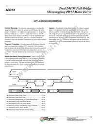 A3973SLBTR-T Datasheet Page 9